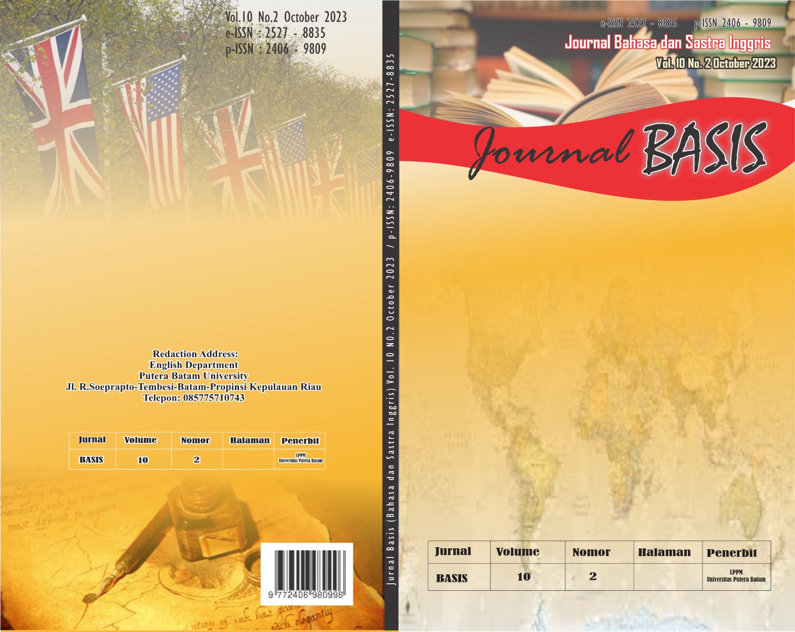 					View Vol. 10 No. 2 (2023): JURNAL BASIS UPB
				